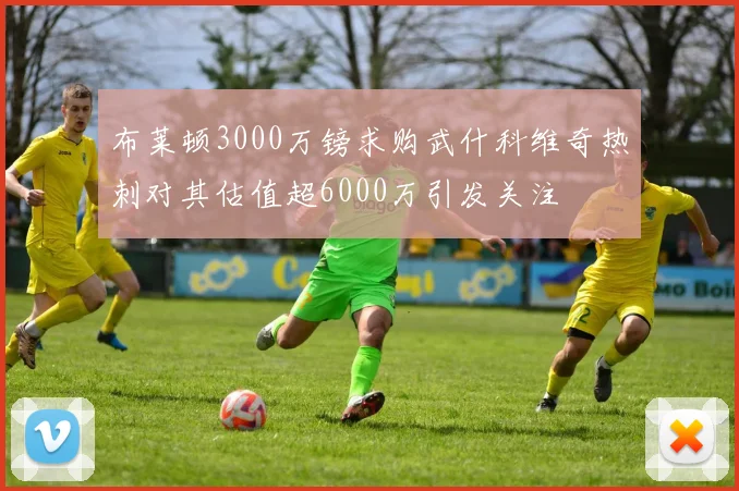 布莱顿3000万镑求购武什科维奇热刺对其估值超6000万引发关注